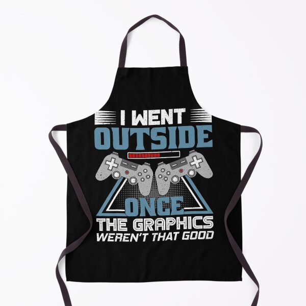 Item preview, I Went Outside Once - Funny Video Gamer Joke Gaming designed and sold by JenniferLecher.
