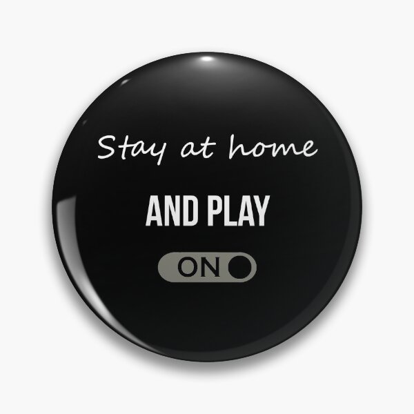 Item preview, Stay home and play designed and sold by Photorebelle.