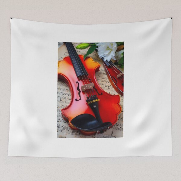 Item preview, Baroque Viola With Pocket Violin And Lilies designed and sold by Garry Gay.