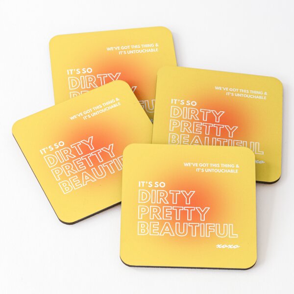 Item preview, dirty, pretty, beautiful designed and sold by daniellepeta.