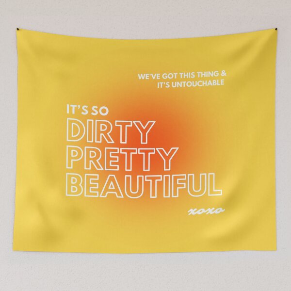 Item preview, dirty, pretty, beautiful designed and sold by daniellepeta.