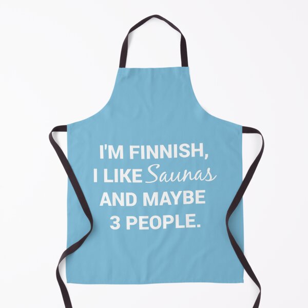 Item preview, Funny Finnish Finland Suomi Sisu I Like Saunas designed and sold by InoaShop.