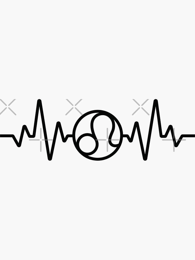 Heart pulse Logo Template vector symbol nature - Stock Image - Everypixel