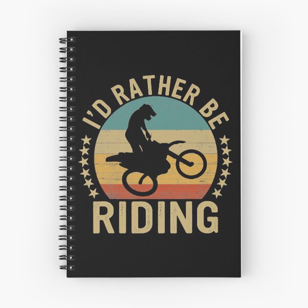 Item preview, I_d Rather Be Riding Moto Motocross  Vintage designed and sold by JenniferLecher.