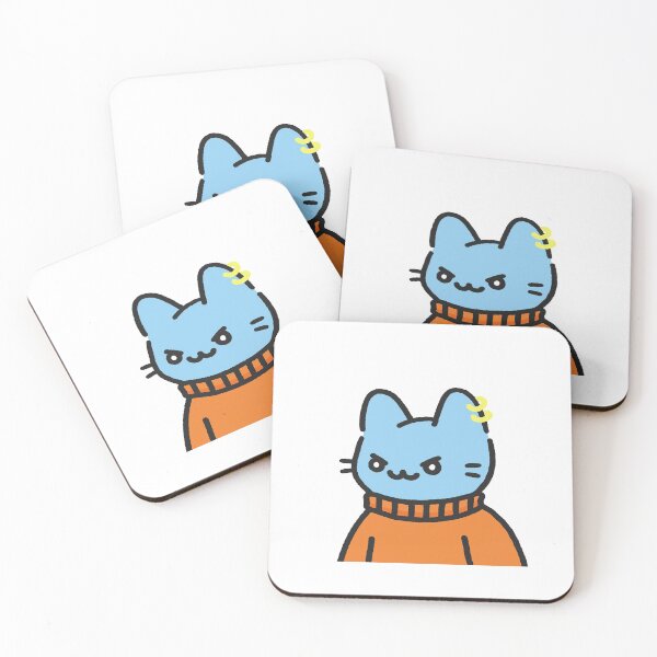 Item preview, Cool Cat#3680  Cute cat Cartoon cat  designed and sold by PetTotem.