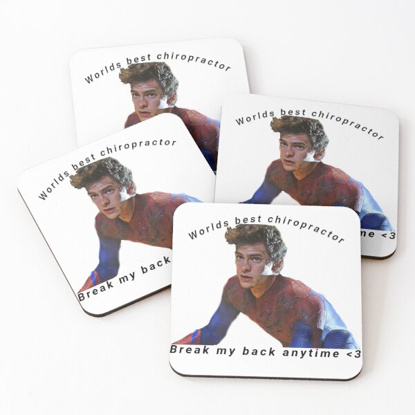 Item preview, Andrew Garfield Funny chiropractor sticker NWH designed and sold by chocolatefood12.