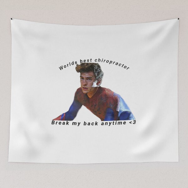 Item preview, Andrew Garfield Funny chiropractor sticker NWH designed and sold by chocolatefood12.