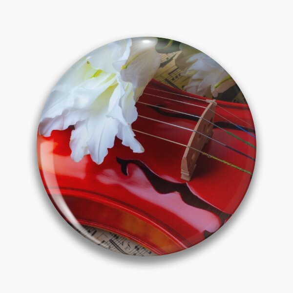 Item preview, Oriental lily And  Baroque Violin designed and sold by Garry Gay.