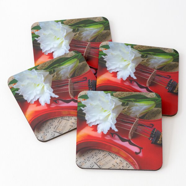 Item preview, Oriental lily And  Baroque Violin designed and sold by Garry Gay.