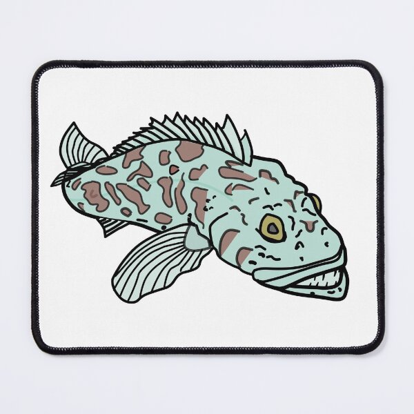 Item preview, Lingcod right designed and sold by JoeDubC.