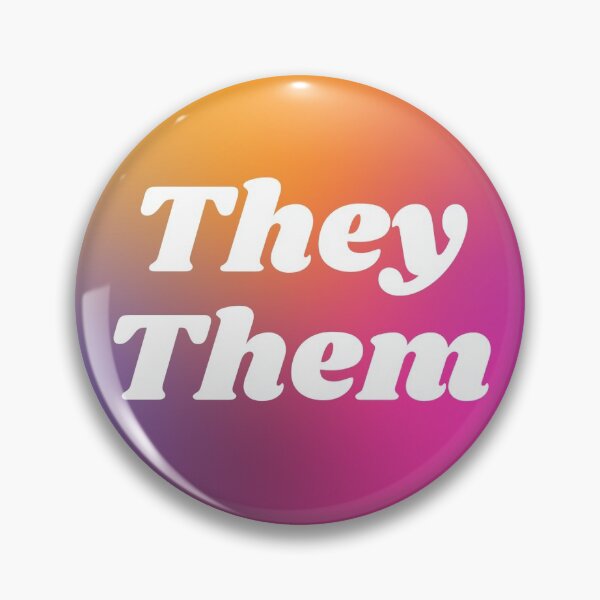 Item preview, They/Them Pronouns designed and sold by houseplantbabe.