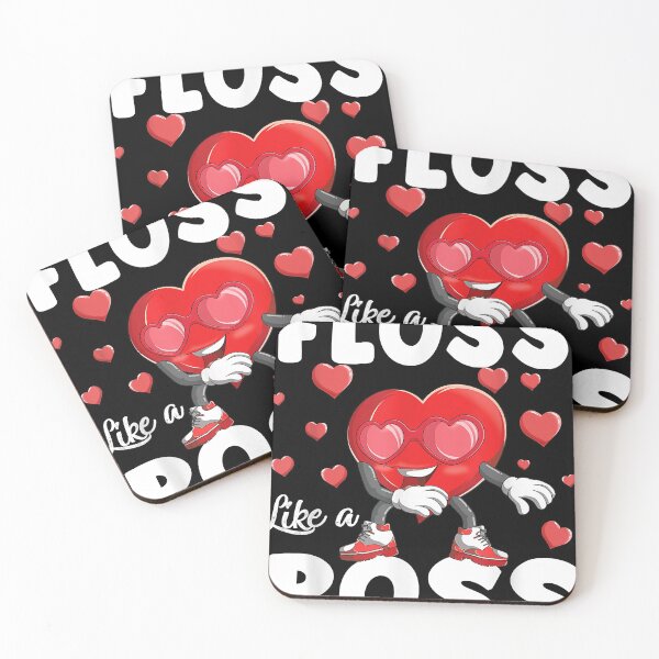 Item preview, Floss Like A Boss Heart Valentine's Day Gift Men Women Kids  designed and sold by DemiaMancini.