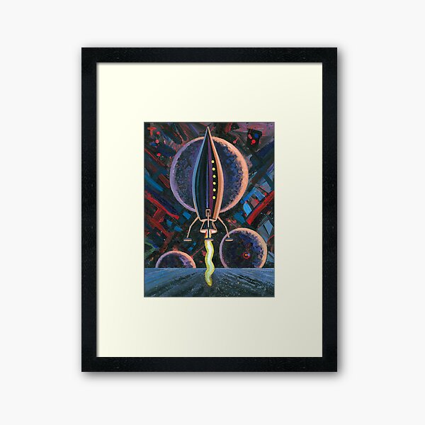Rocket #74 Framed Art Print