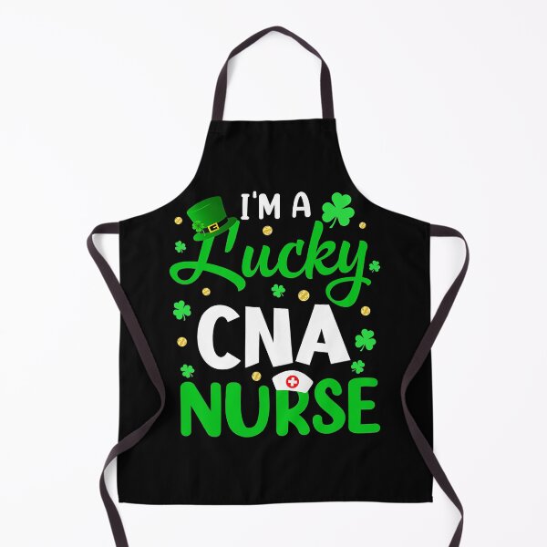 Item preview, I_m A Lucky CNA Nurse Shamrock St Patrick_s Day Nursing designed and sold by JenniferLecher.