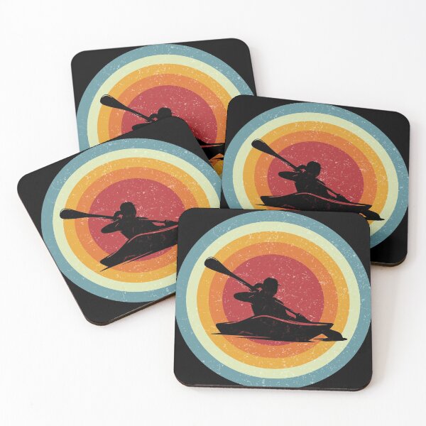 Item preview, Canoeing Circle Retro designed and sold by SweetThreads79.