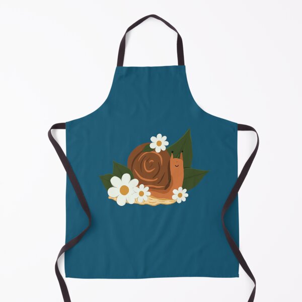 Item preview, Daisy Snail - Blue designed and sold by doodlebelleart.