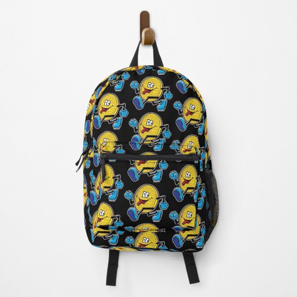 Item preview, Happy Smiling Waffle Mascot strutting  by eShirtLabs designed and sold by eShirtLabs.