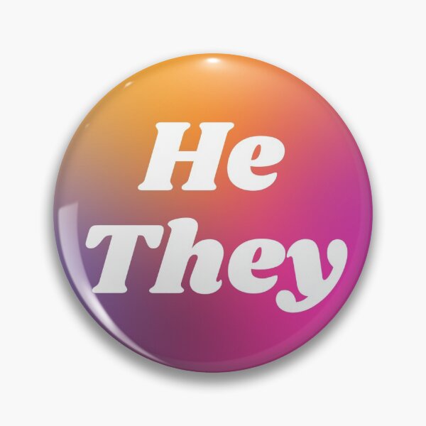 Item preview, He/They Pronouns designed and sold by houseplantbabe.