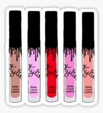 5 Kylie Lip Kits Sticker