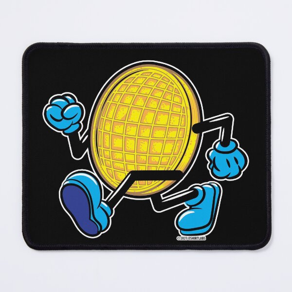Item preview, Plain Waffle Mascot strutting by eShirtLabs designed and sold by eShirtLabs.