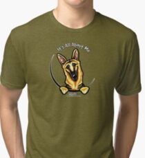 Camiseta de tejido mixto German Shepherd Dog :: Its All About Me