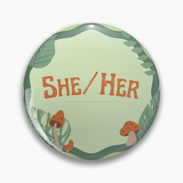 Item preview, She/Her Pronouns designed and sold by mjalred.