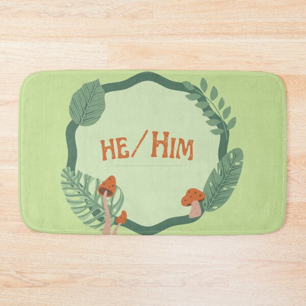 Item preview, He Him Pronouns designed and sold by mjalred.