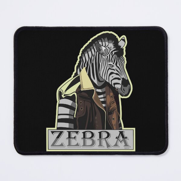 Item preview,  Denim vest and zebra logo in English. designed and sold by Akira-31.