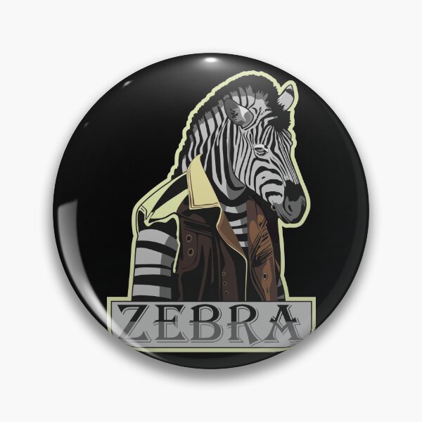 Item preview,  Denim vest and zebra logo in English. designed and sold by Akira-31.