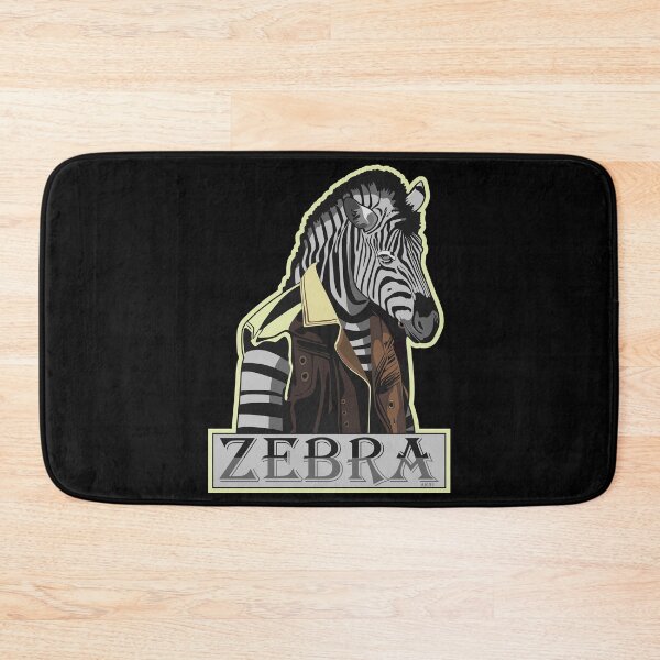 Item preview,  Denim vest and zebra logo in English. designed and sold by Akira-31.