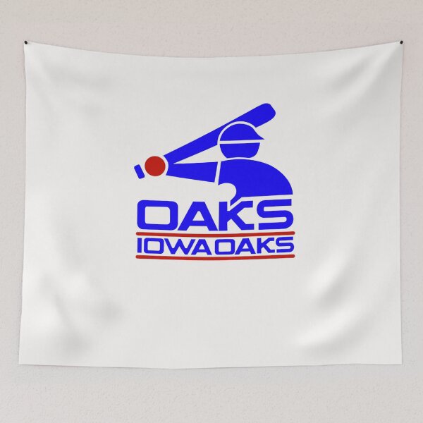 Item preview, Iowa Oaks Minor League Baseball Vintage Logo designed and sold by A Little Bit of  Everything.