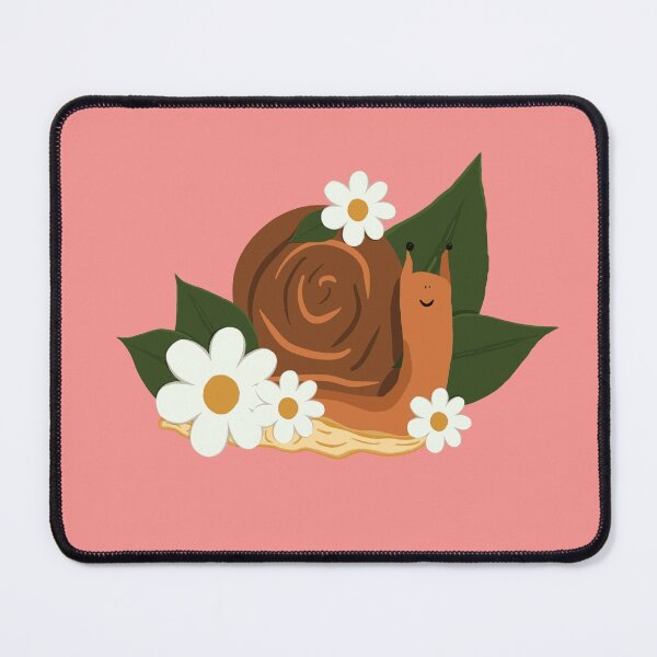 Item preview, Daisy Snail - Pink designed and sold by doodlebelleart.