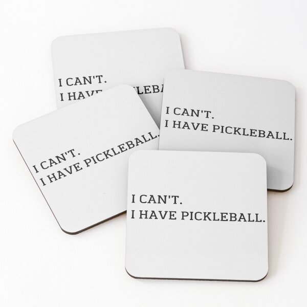 Item preview, Pickleball , I Can't , I Have Pickleball , Pickleball Player , Love Pickleball | Funny Pickleball  designed and sold by Laradesigns23.