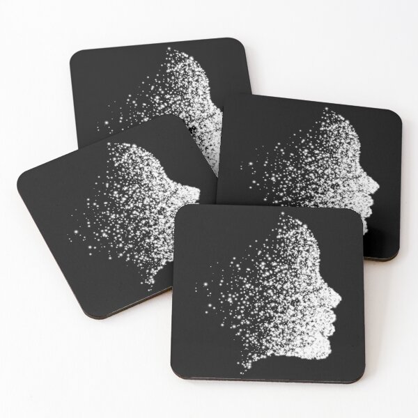 Item preview, Abstract Fragmented Head - White - V1 designed and sold by Alcino Major.