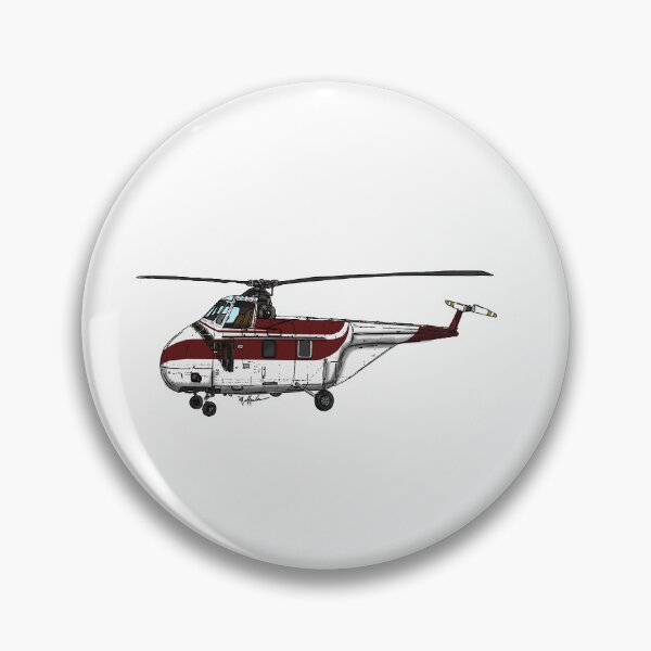 Item preview, Sikosrsky S-55B White and Mroon designed and sold by Michael Garber.