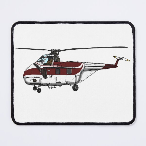 Item preview, Sikosrsky S-55B White and Mroon designed and sold by Michael Garber.