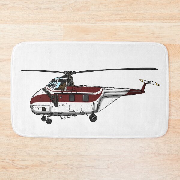 Item preview, Sikosrsky S-55B White and Mroon designed and sold by Michael Garber.