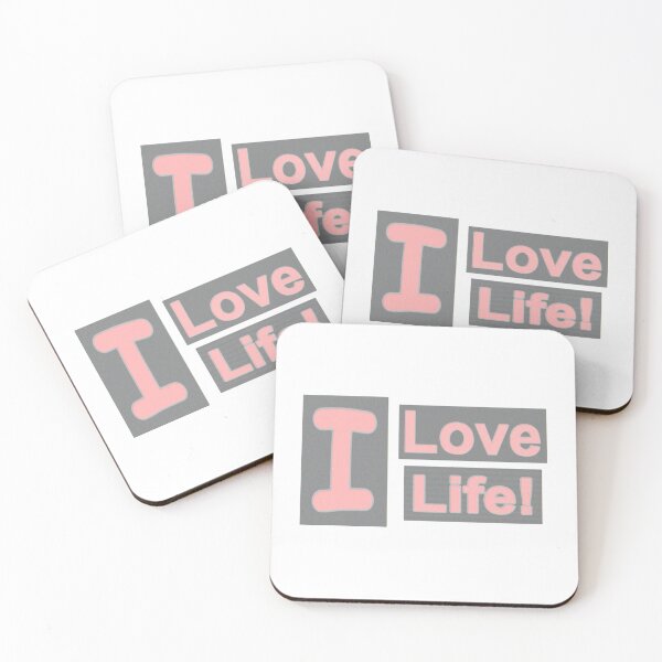 Item preview, "I Love Life". Buy Now designed and sold by Health And Fitness Posts e-Store.