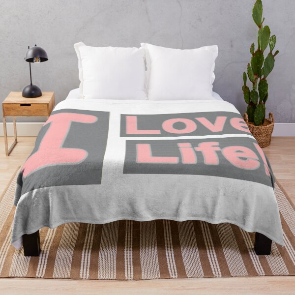 Item preview, "I Love Life". Buy Now designed and sold by Health And Fitness Posts e-Store.