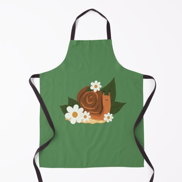 Item preview, Daisy Snail - Green designed and sold by doodlebelleart.