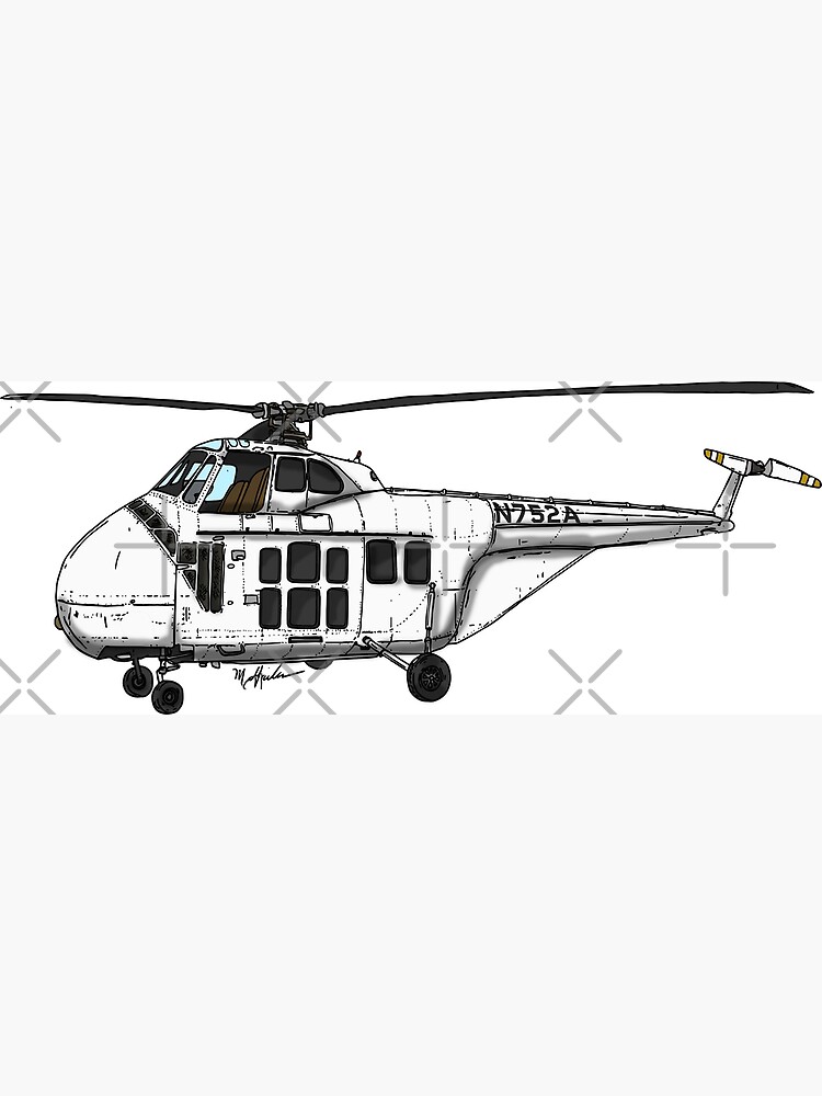 Sikorsky helicopter deals canvas