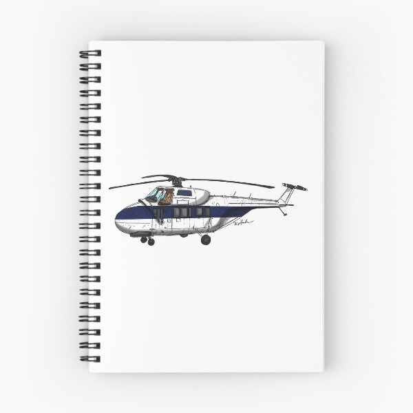 Item preview, Sikorsky Helicopter Blue and White designed and sold by Michael Garber.