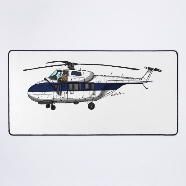 Item preview, Sikorsky Helicopter Blue and White designed and sold by Michael Garber.