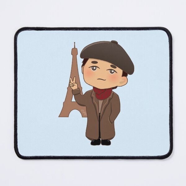 Item preview, BTS V Paris Eiffel Tower designed and sold by allysonleeart.