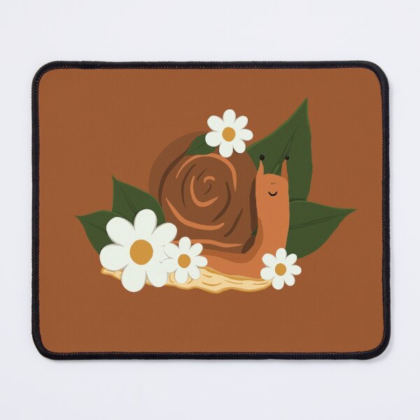 Item preview, Daisy Snail - Brown designed and sold by doodlebelleart.