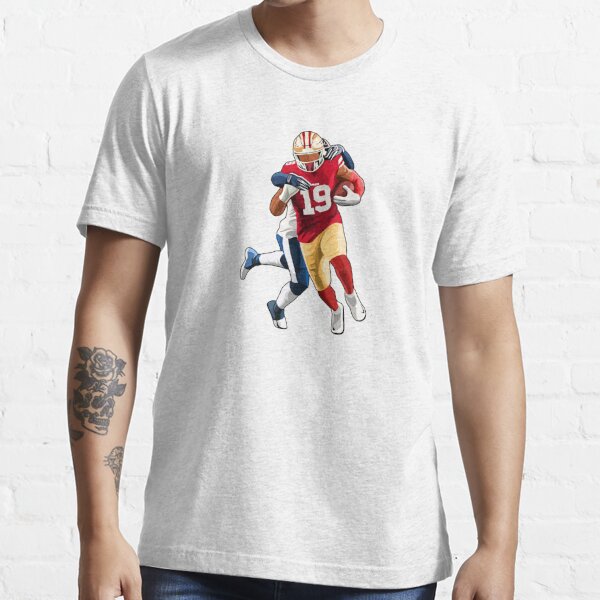 Deebo Samuel #19 San Francisco Football Cotton T-Shirt Jersey