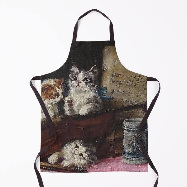 Aperçu de l'œuvre Chats et violon Facilement distrait par les chats et le violon créée et vendue par SimonsonNuala.