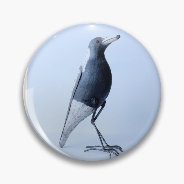 Item preview, magpies charm ceramic pieces by me designed and sold by scribbly-gum.
