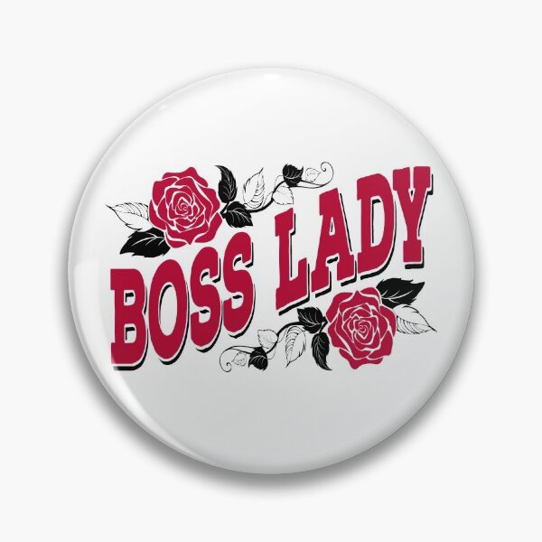 Item preview, Boss Lady Feminist Empowerment Mothers Day Retro Inspirational Saying designed and sold by Bad Kitty Designz.