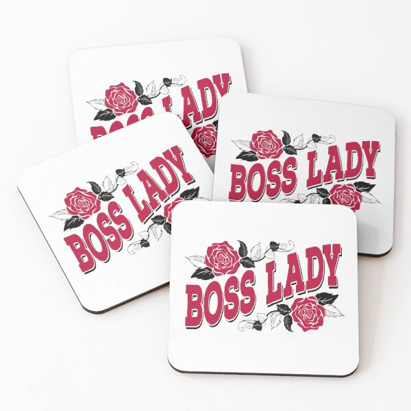 Item preview, Boss Lady Feminist Empowerment Mothers Day Retro Inspirational Saying designed and sold by Bad Kitty Designz.